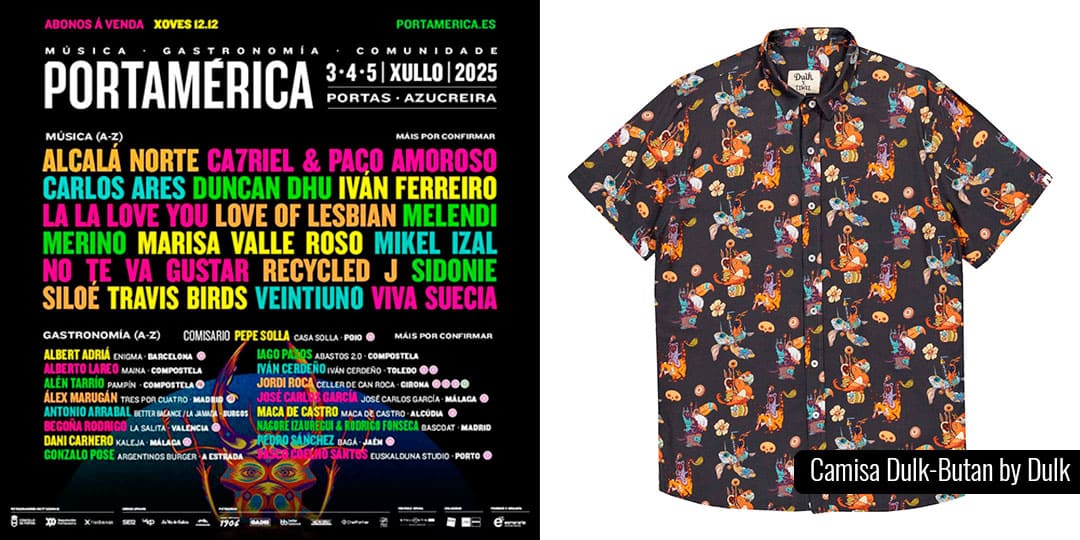 01-Camisas festivaleras Cartel-Festival-PortAmérica-2025