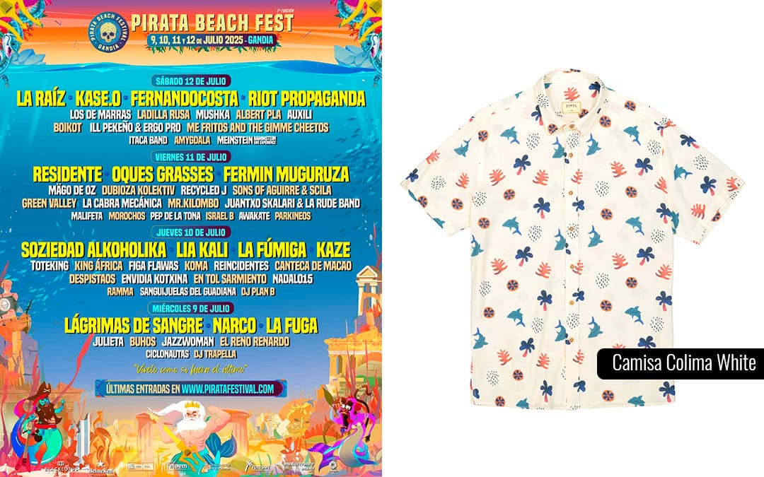 06-Camisas festivaleras Cartel-Pirata-Beach-Festival-2025