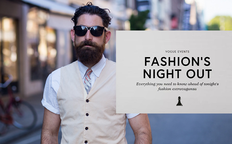 Vogue Fashion Night Out Tiwel 2016