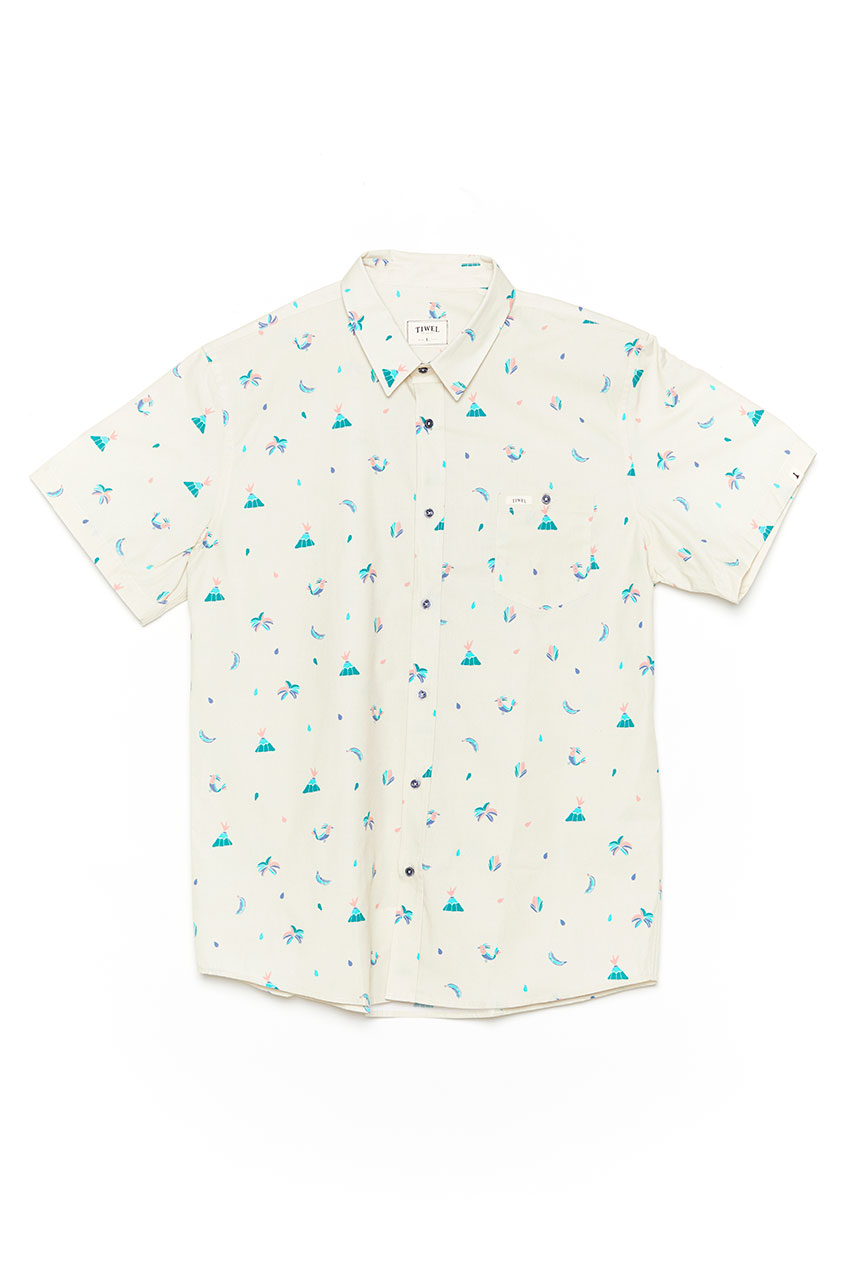 Bahamas Shirt Pear Sorbet 01