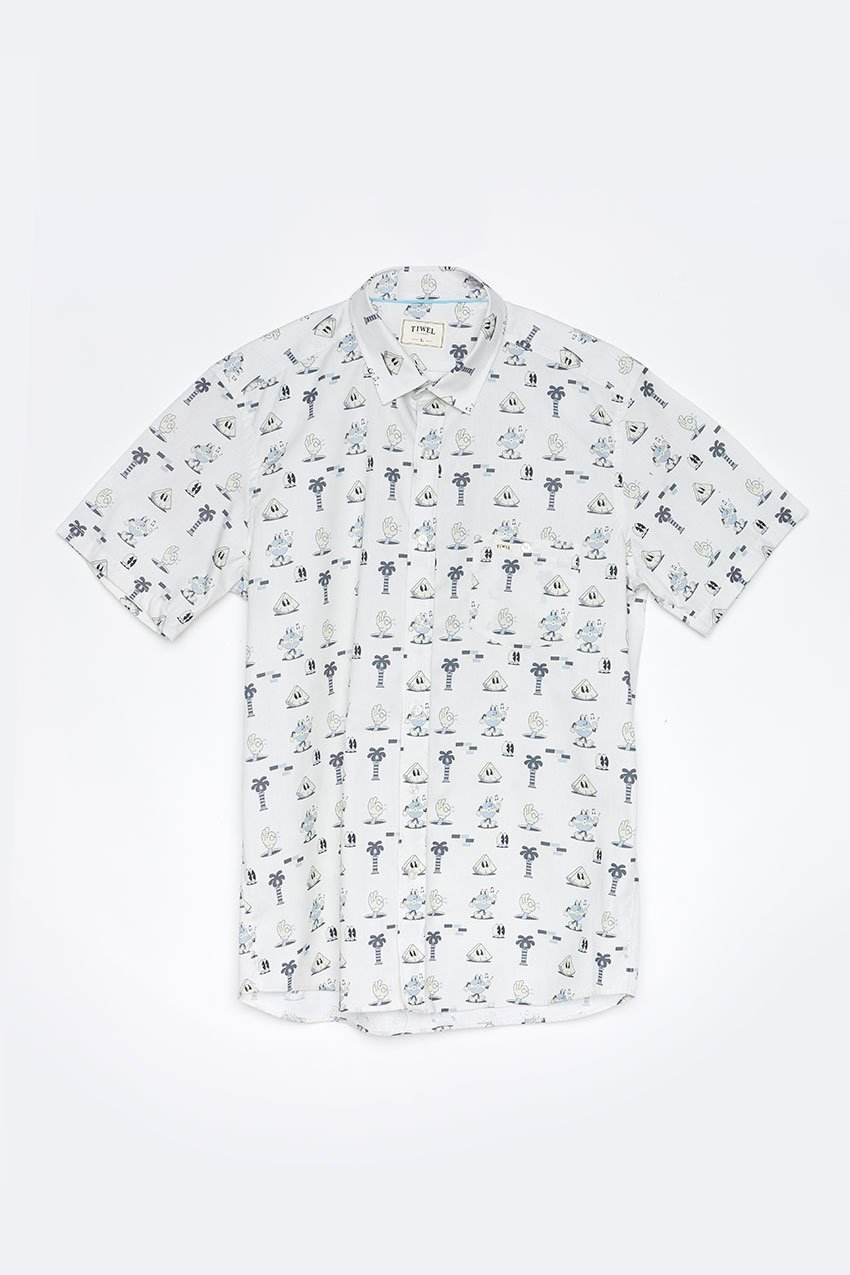 Mells Shirt Tiwel Yeye Weller off white