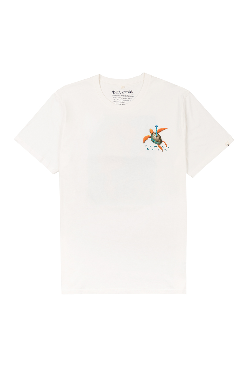 Camiseta Dulk-Seahorse Off white 01