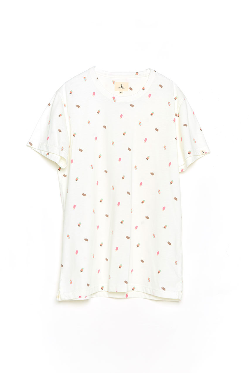 Camiseta Fresh Tiwel snow white