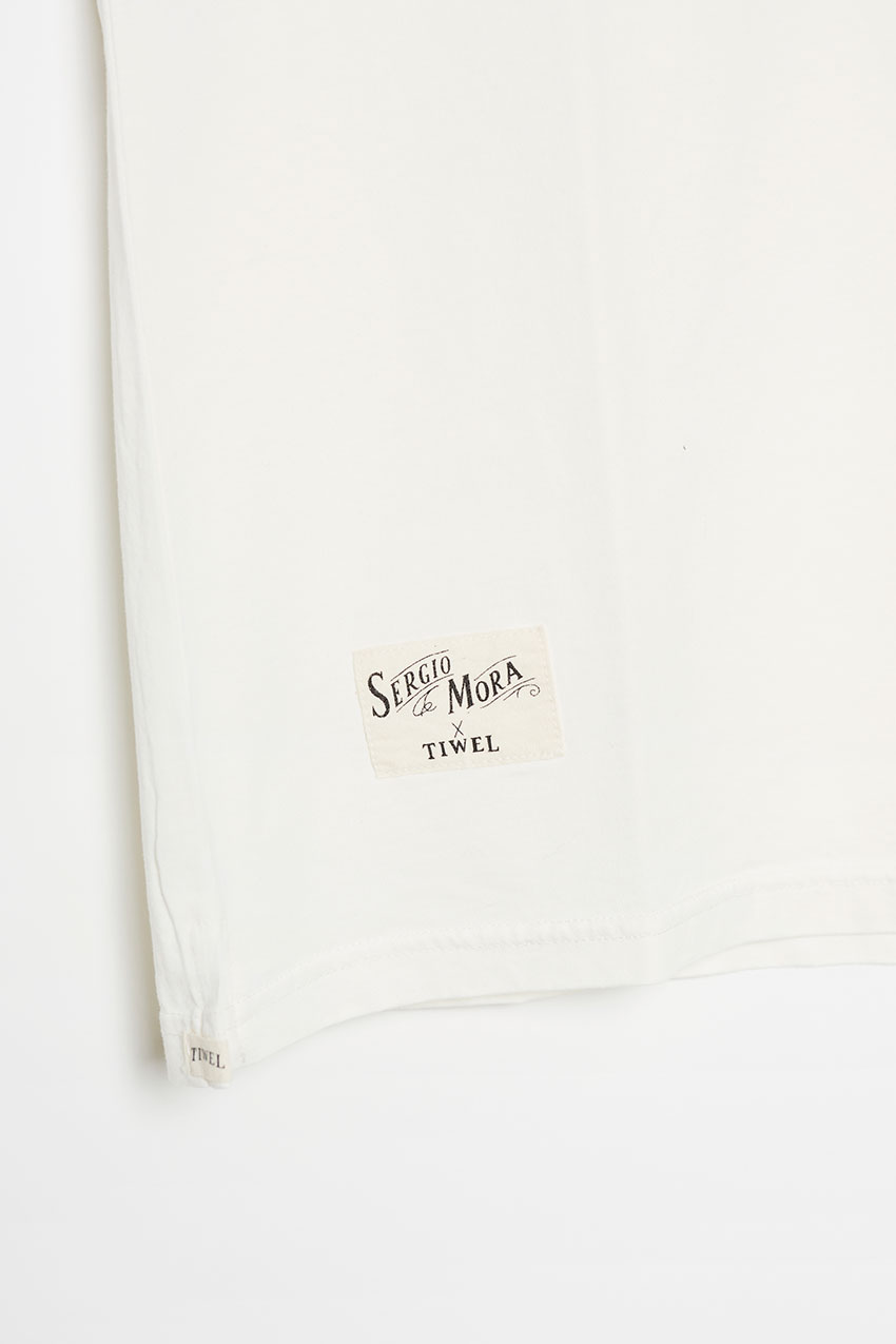 Gladys T-Shirt Off White by Sergio Mora 03