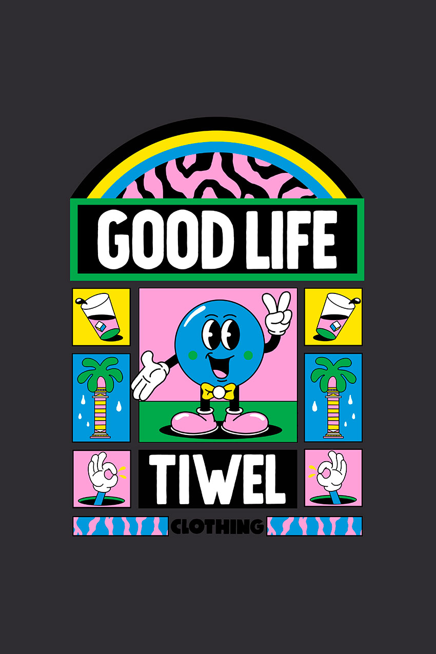 Camiseta Good Life Tiwel Yeye Weller pirate black 06