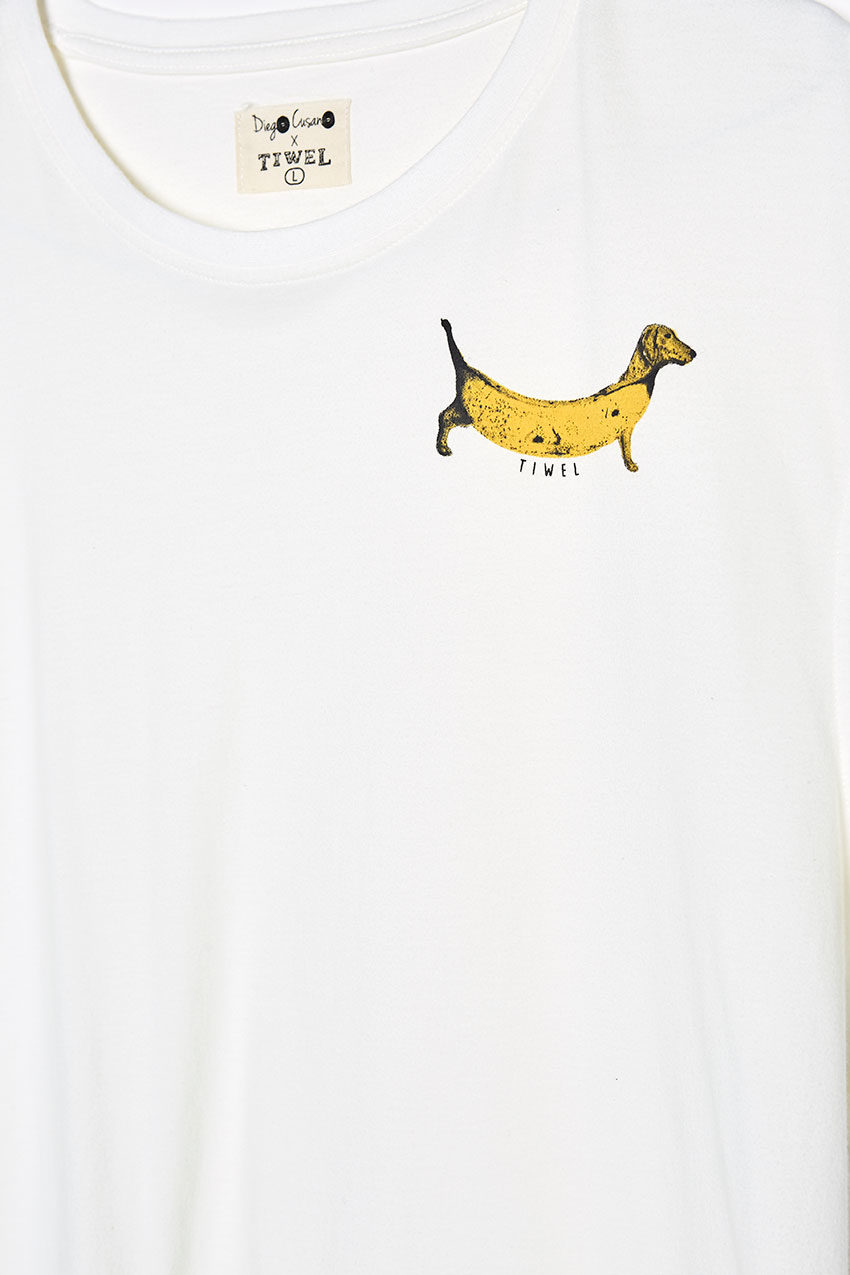 Hotdog Tshirt Tiwel snow white 03