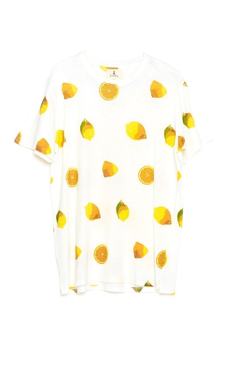 Lemonade Tshirt Tiwel off white