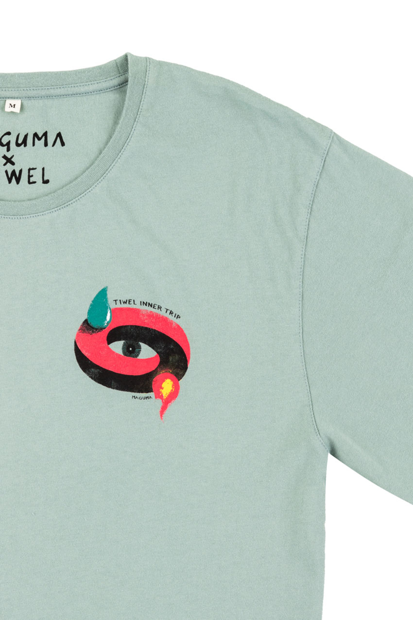 Magu-Eye T-Shirt by Maguma Iceberg Green 02