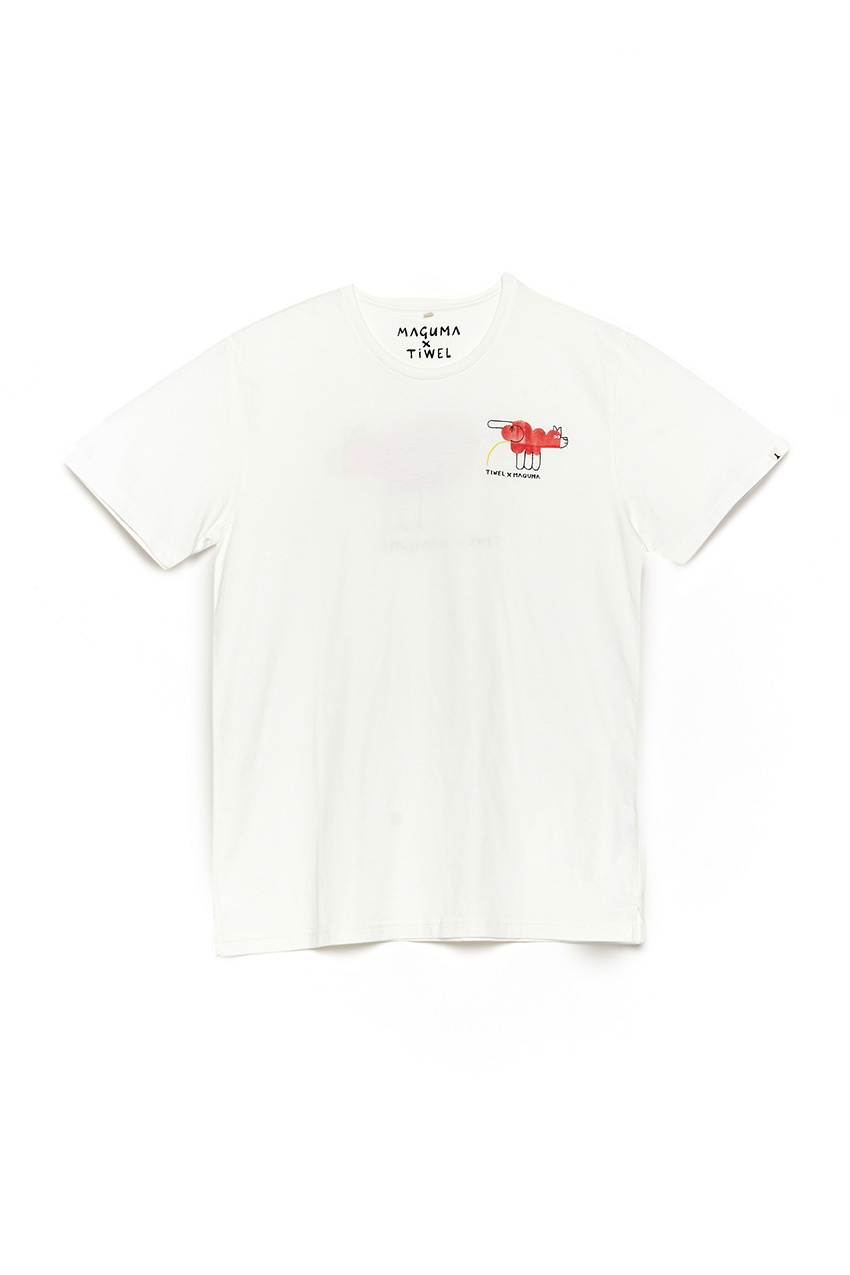 Magu-Nifty T-Shirt by Maguma Off White 01