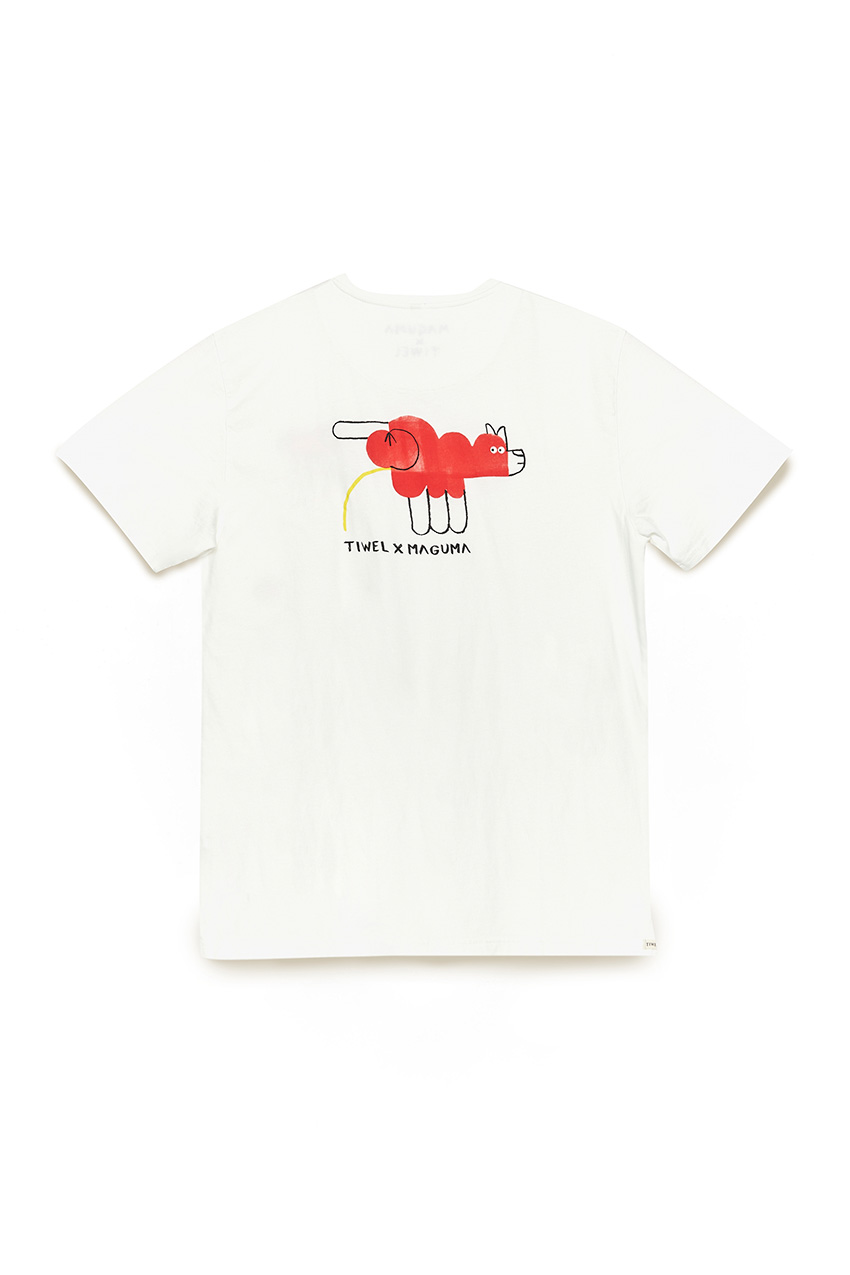 Magu-Nifty T-Shirt by Maguma Off White 02