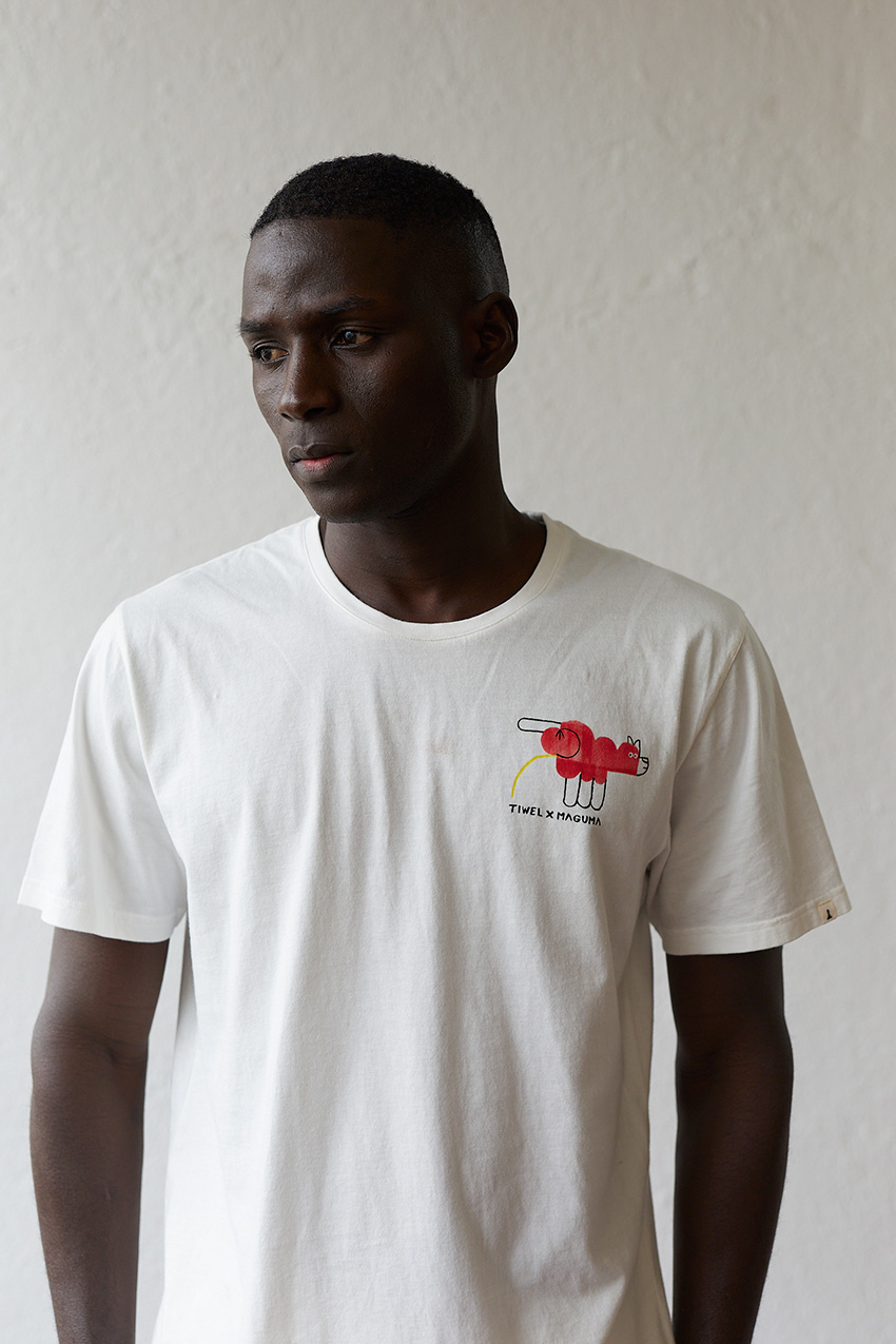 Magu-Nifty T-Shirt by Maguma Off White 07