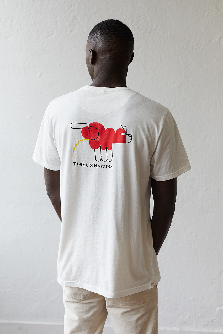 Magu-Nifty T-Shirt by Maguma Off White 08