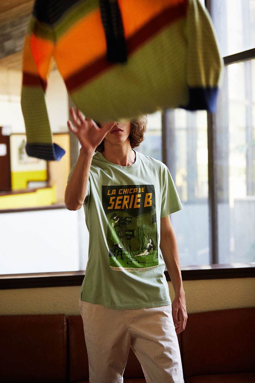 Serie-B T-Shirt Reseda Green by Sergio Mora 03