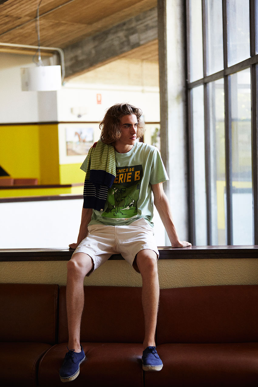 Serie-B T-Shirt Reseda Green by Sergio Mora 05