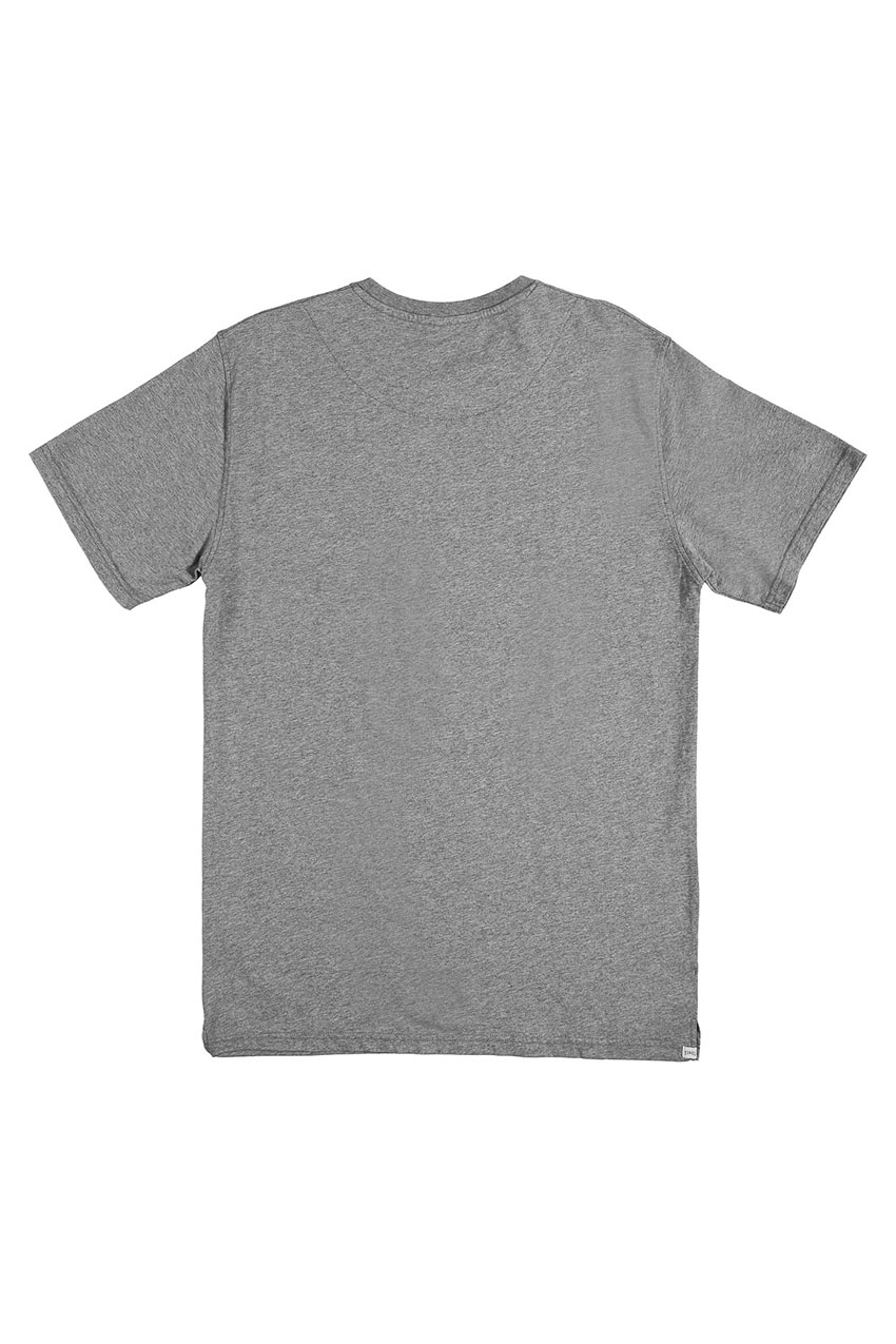 Space T-Shirt Mid Grey Melange 02
