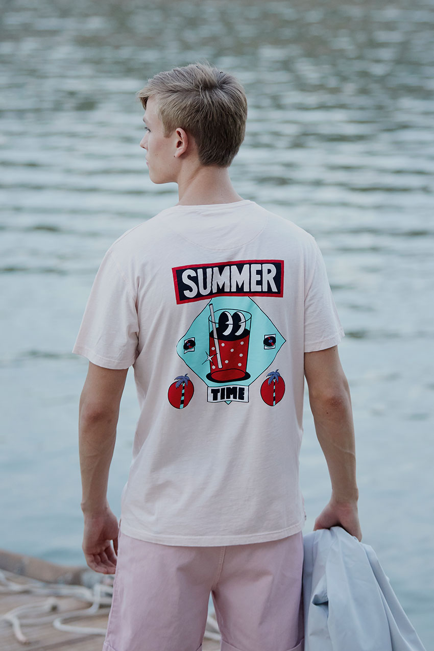Camiseta Summer Time Tiwel Yeye Weller rosewater 06
