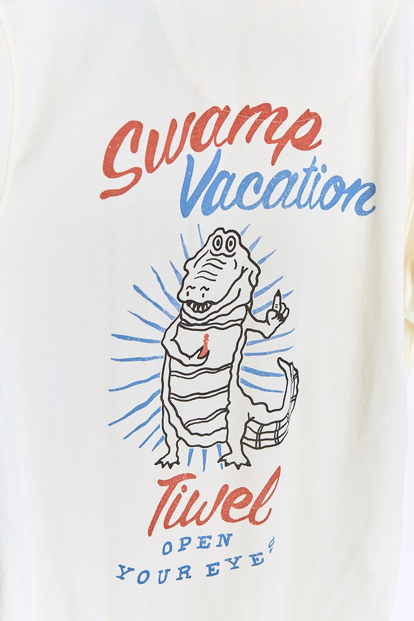 Vacation Tshirt Tiwel off white 04