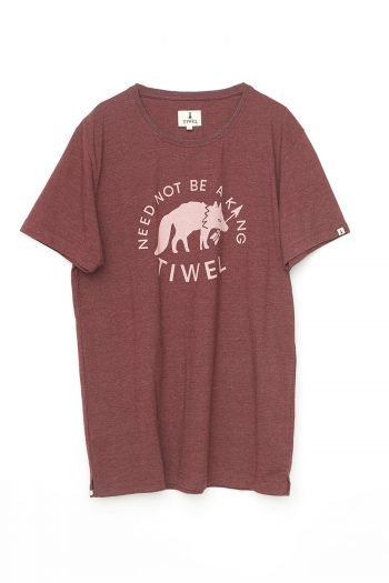 Wolf Tshirt Tiwel Cordoban melange