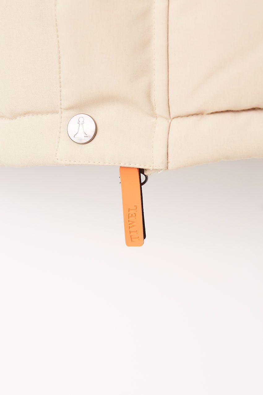 Puffy Jacket Tiwel Pale Khaki 10