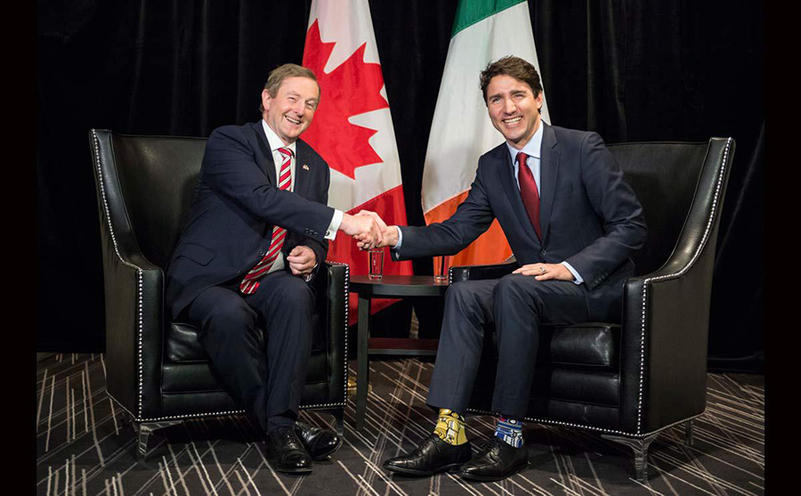 Justin Trudeau socks calcetines