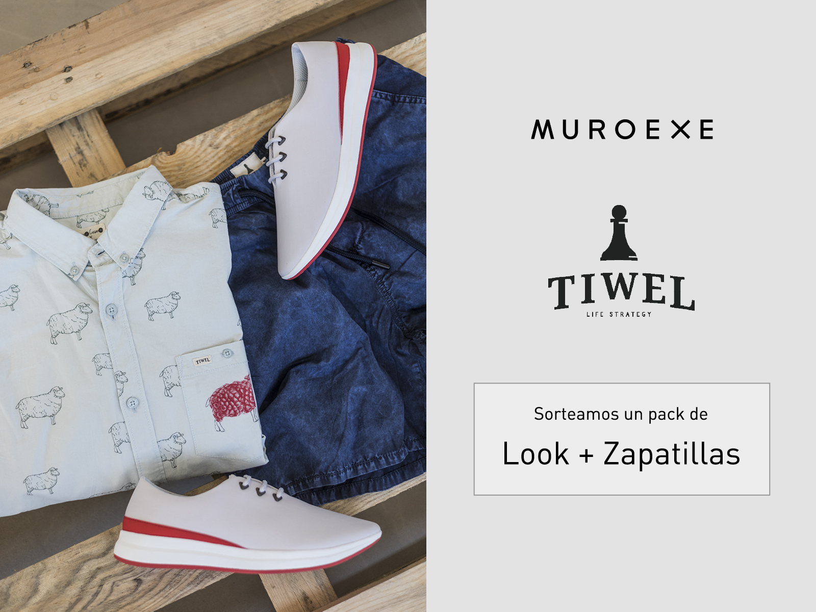 SORTEO TIWEL MUROEXE ZAPATILLAS