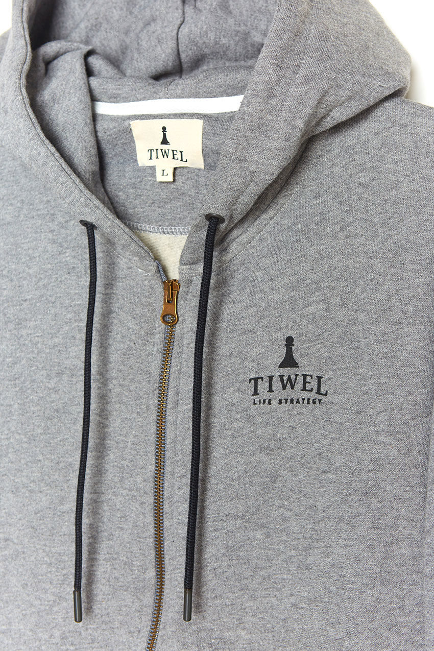 Brighton Sweatshirt Tiwel grey melange 04