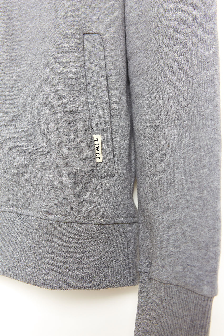 Brighton Sweatshirt Tiwel grey melange 05