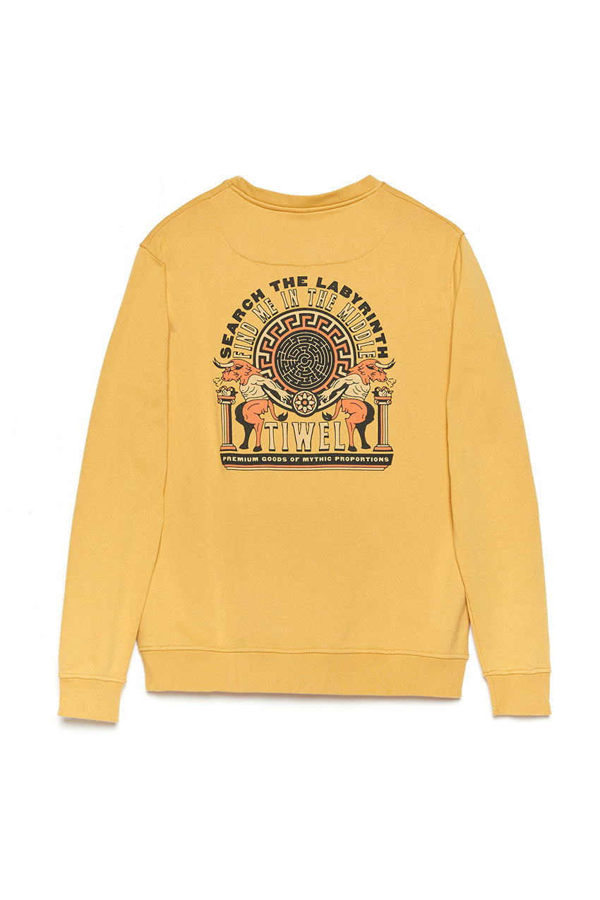 Con-Taurus Sweatshirt Honey Gold Consume Design 02