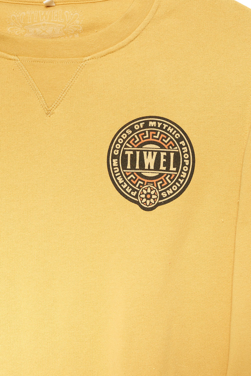 Con-Taurus Sweatshirt Honey Gold Consume Design 03