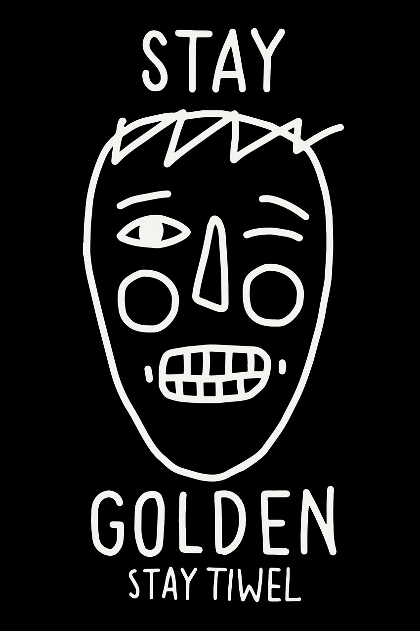 Golden Sweatshirt Pirate Black 04