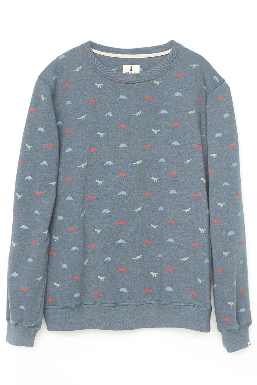 Jurassic-Sweatshirt-Dark-Graphite-Melange