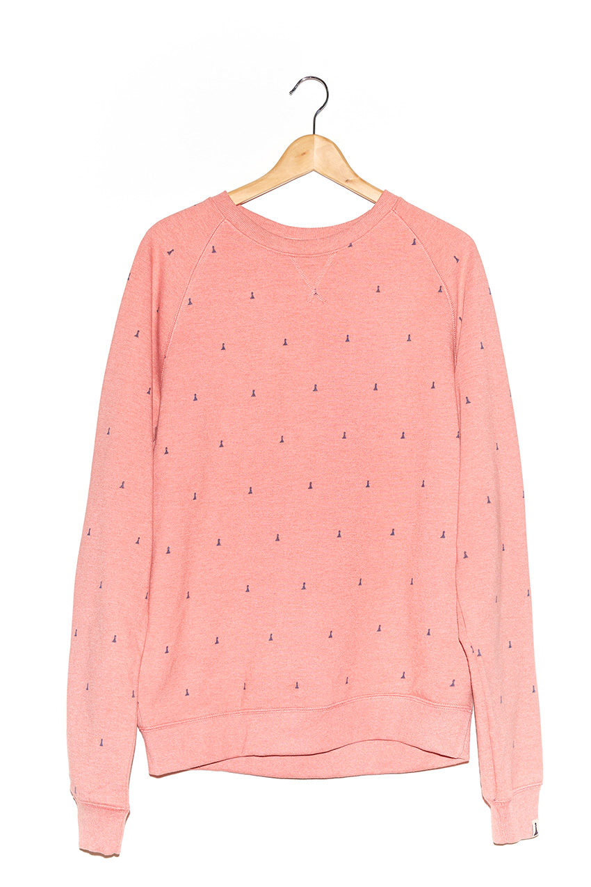 Kubo Sweatshirt Shell Pink Melange