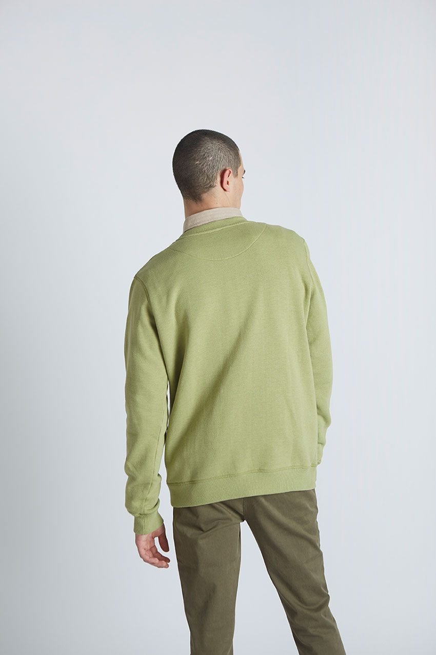 Space-Sweatshirt-Tiwel-Oil-Green-Melange-05