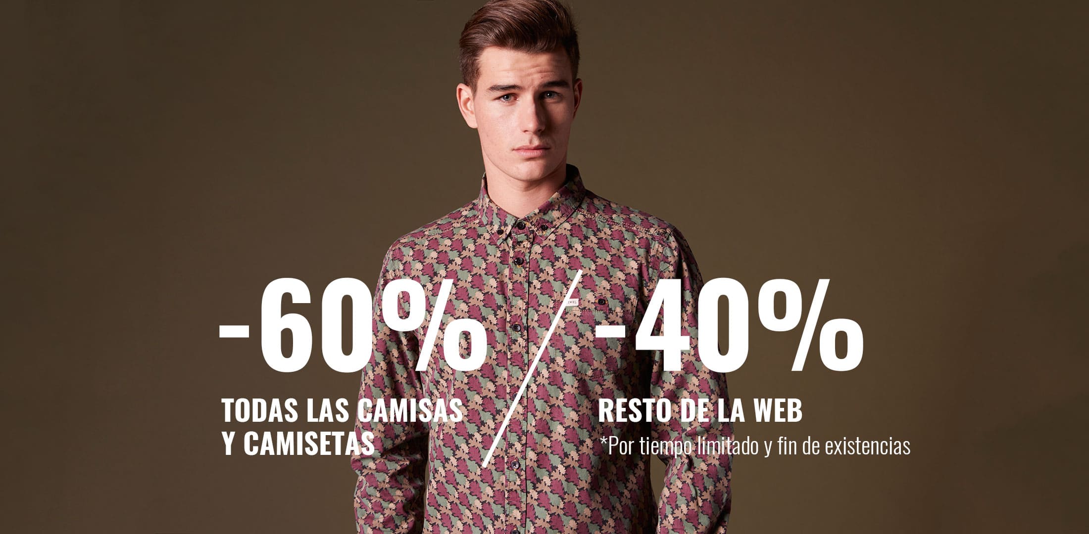 liquidacion camisas camisetas tiwel oferta 60
