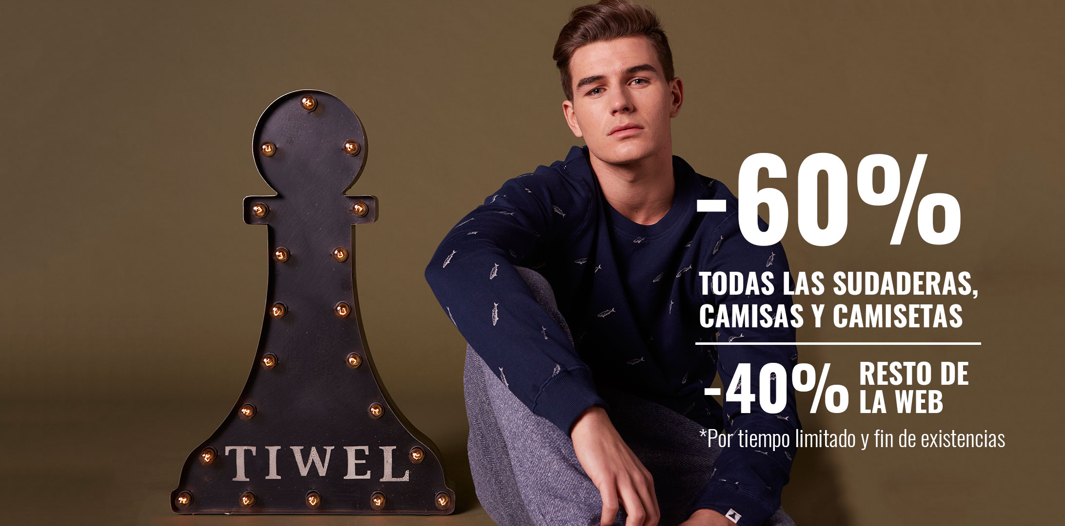 liquidacion tiwel sudaderas 60 descuento